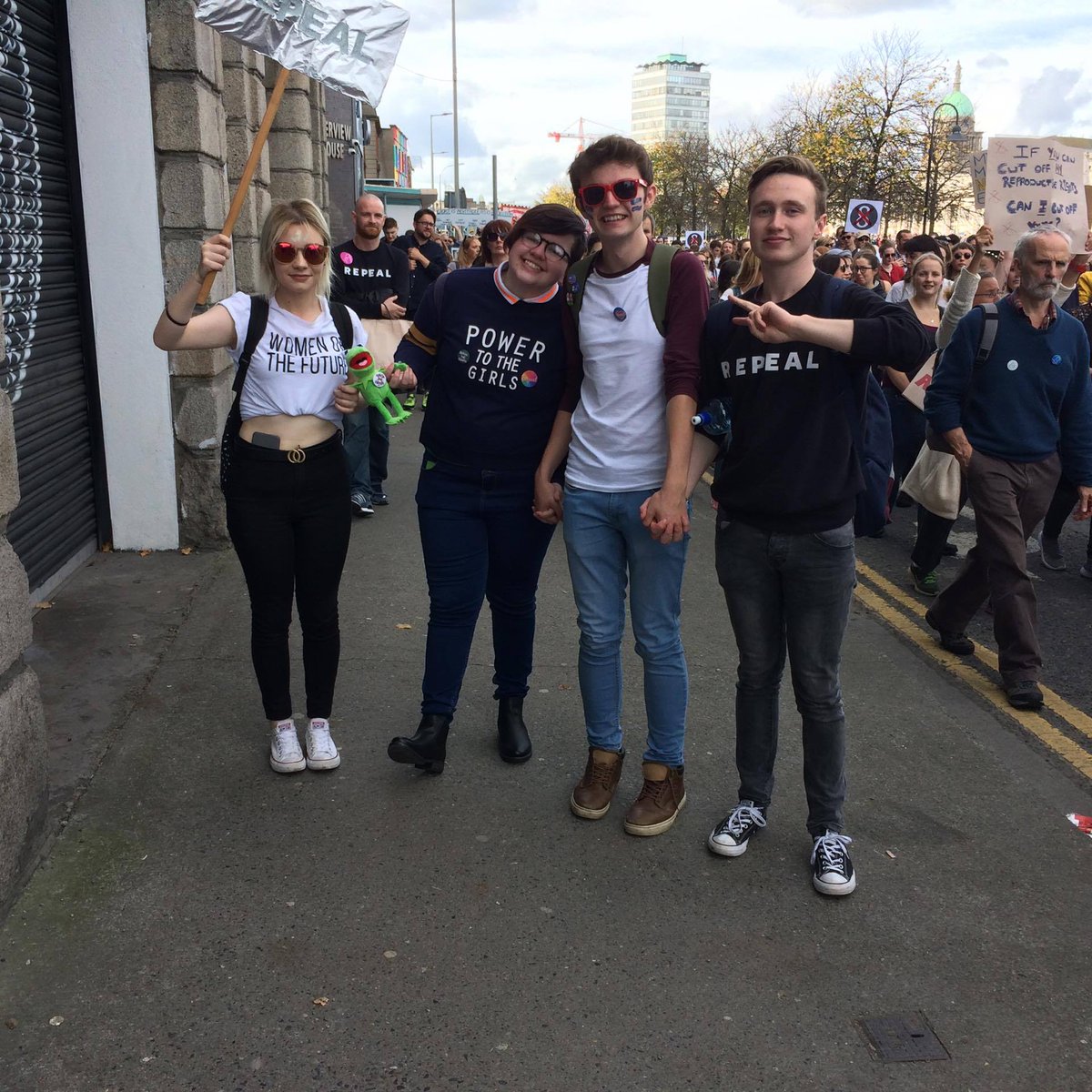 ConorB_Myers's tweet photo. A great day I hope won't happen again. It was such a proud moment for me and these amazing people. #repealthe8th #ARCMarch17 #ARCMarch2017 https://t.co/T5a5rN3A1L