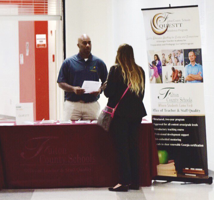 GO_Fulton's tweet photo. A great day at @Banneker_HS for @GO_QUESTT to speak with #TopTalent about our alternative career pathway options... #WhyFulton @FCiAchieve https://t.co/LrLnp2xQDY