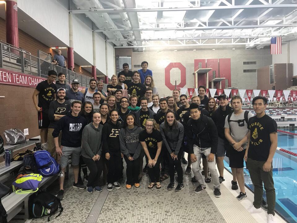 SwimClubPurdue's tweet photo. We had a great time at Ohio State today!! https://t.co/iaDHzClJWT