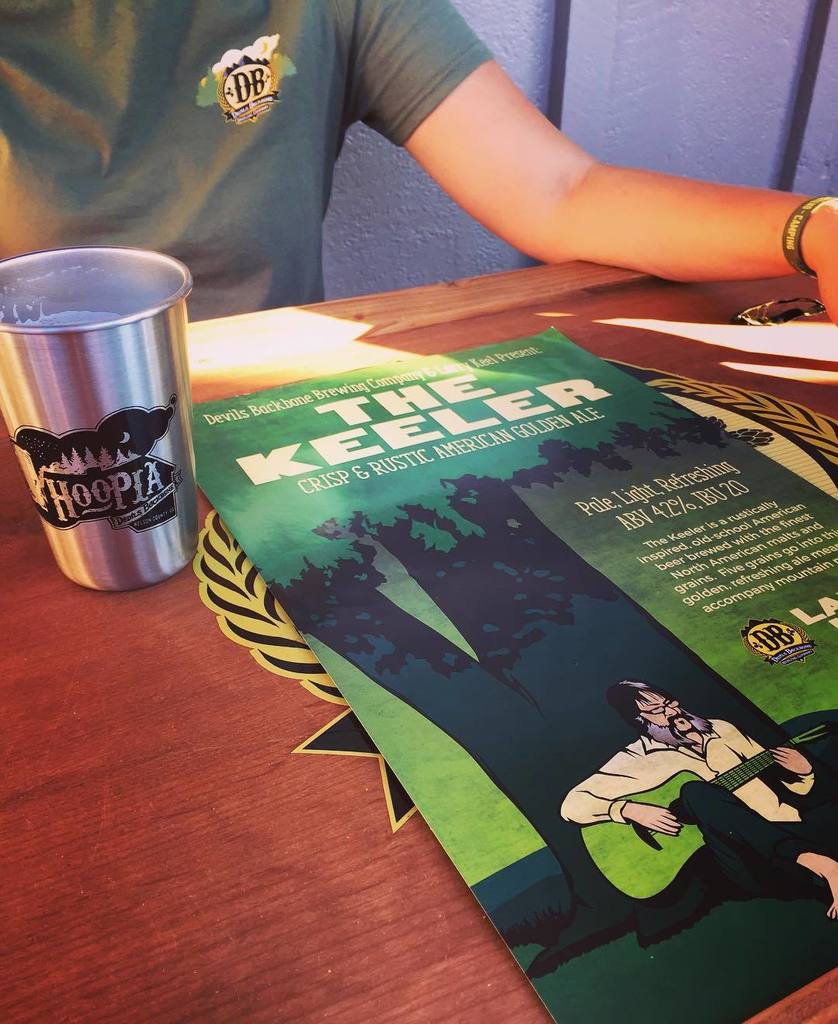 dbhoopla's tweet photo. Brewmaster Beer Dinner: Welcome Beer! @larrykeel &amp; @devilsbackbonebrewingcompany The Keeler Golden Ale 🎶🍺 https://t.co/g8kcVRZJdY https://t.co/6S7Md582ig