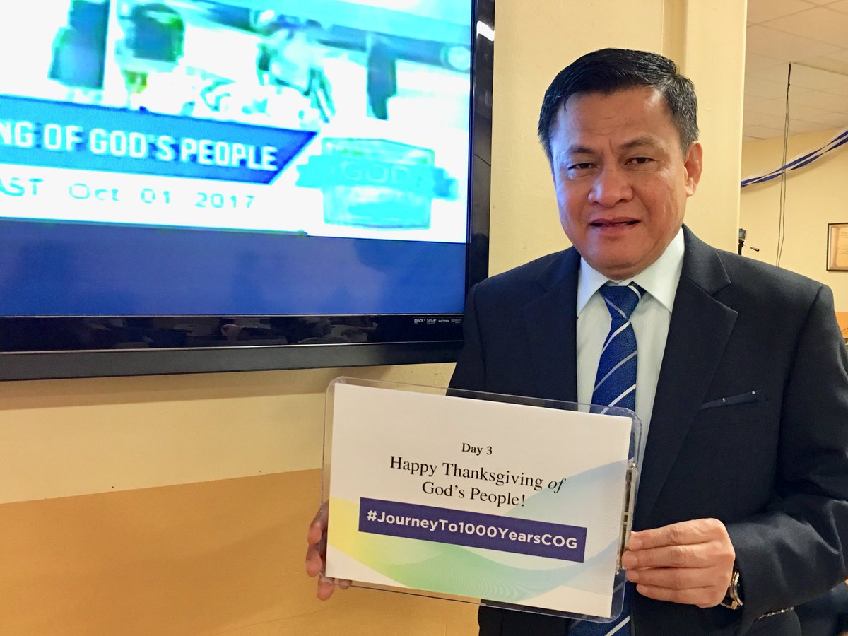 mcgidotorg's tweet photo. Bro. Efren Baquing greets us from Australia! 

#JourneyTo1000YearsCOG https://t.co/2RD07zEV3I