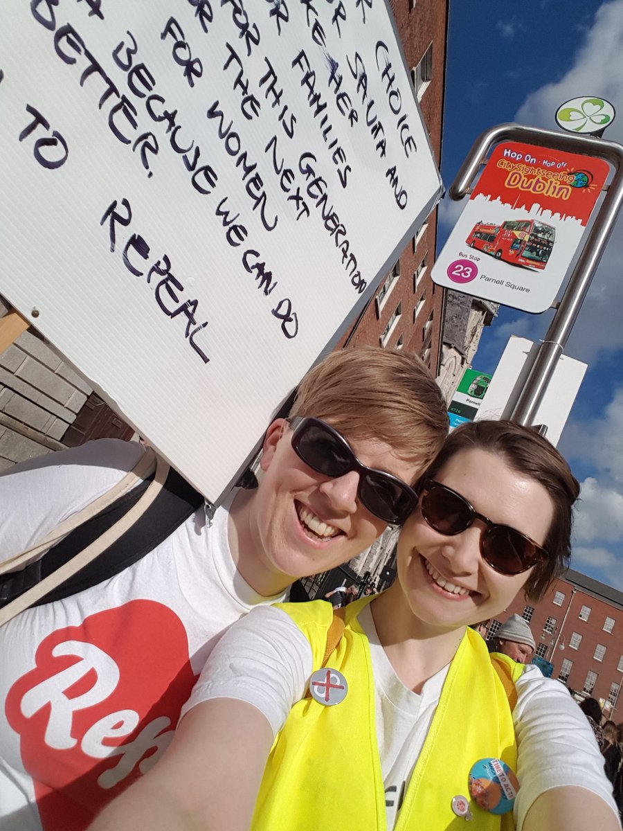 hannahmdeasy's tweet photo. Amazing day stewarding at #MarchForChoice2017 with @freesafelegal heros! So much β€πͺβ https://t.co/ZlxdQcKFsb