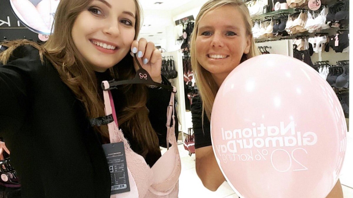 GraceMees's tweet photo. So ready for glamourday! #NationalGlamourday #hunkemoller #topday @Hunkemoller @CarolineCaropms https://t.co/Dy5gPUPf0I