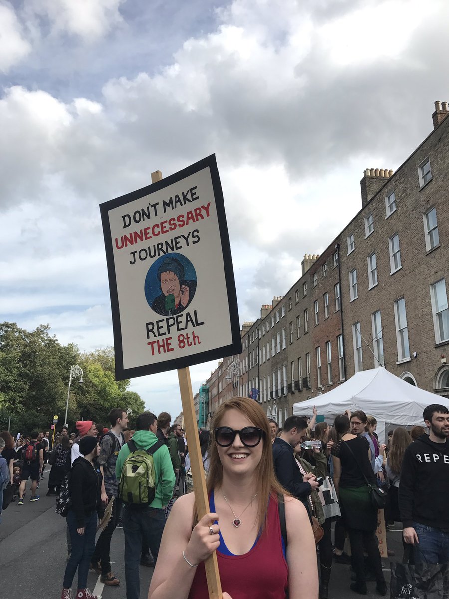 LolsyByrne's tweet photo. All my grΓ‘ to everyone who marched for choice today, and to everyone who worked so hard to make it all possible. #ARCMarch17 #RepealThe8th https://t.co/483jyrN6G1