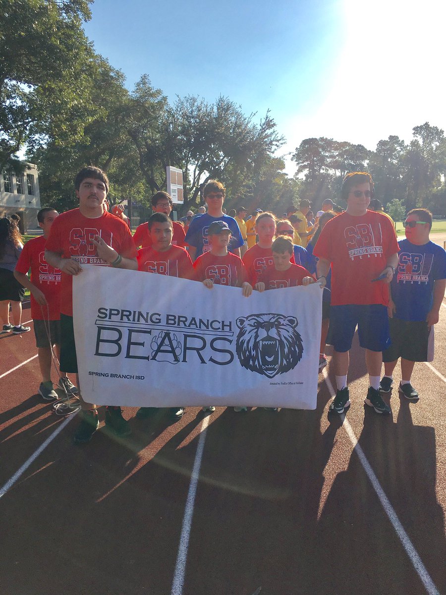 Fun times with Special Olympics today! Bocce ball Tournament <a href="/SBISDsped/">SBISD Special Ed</a> <a href="/sbisdathletics/">Spring Branch ISD Athletics</a>