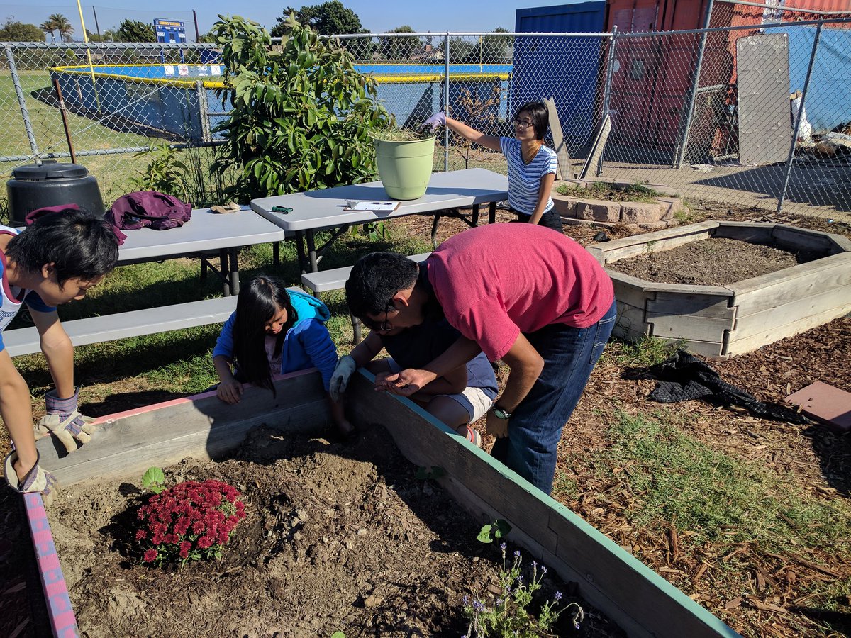 BaronsGarden's tweet photo. Thank you to everyone who showed up to the garden yesterday! We got a lot done! We'll see you tomorrow at Bolsa Chica! https://t.co/oSOyjdAzw1