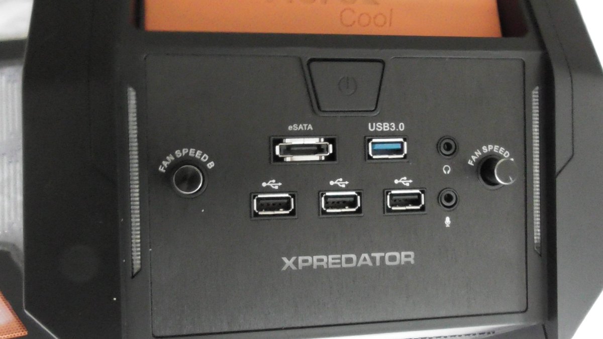 Lüfter Steuerung am Gehäuse #Computer #Rechner