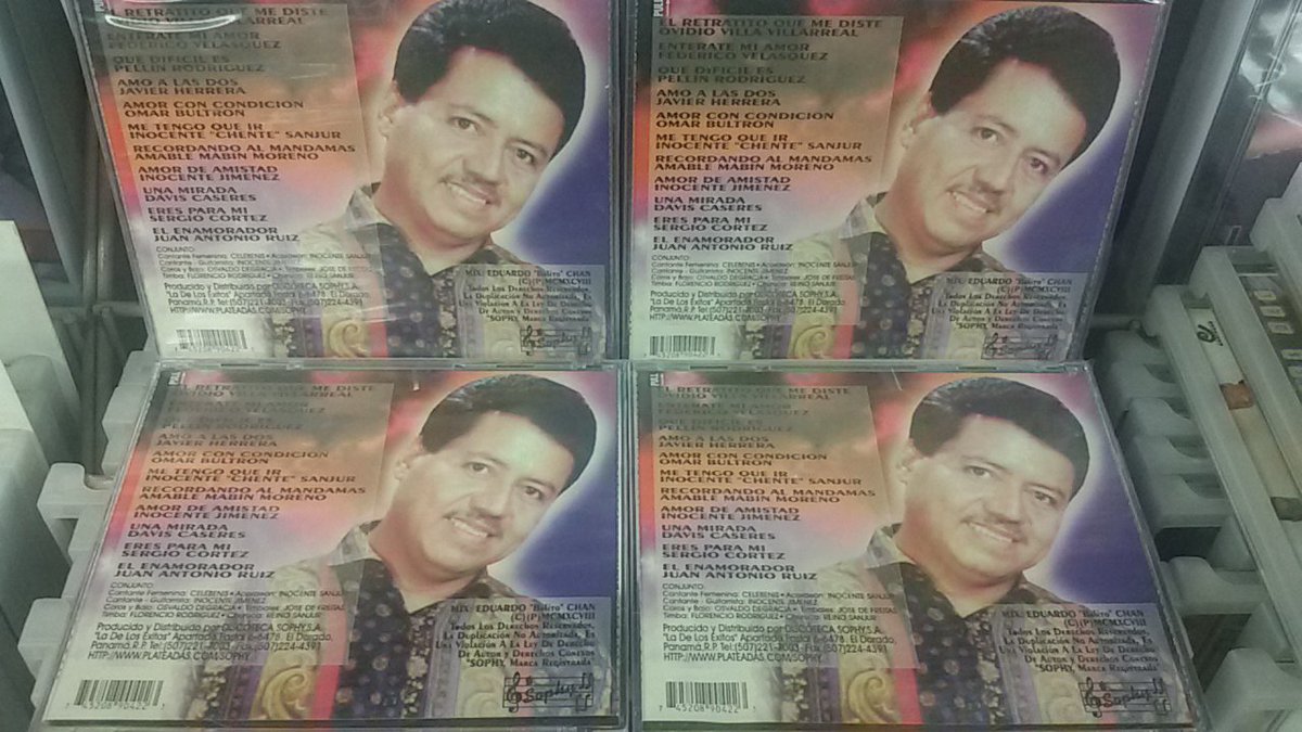 dsophy1's tweet photo. #inocentesanjur "Amo A Las Dos" el Disco mas vendido hoy en nuestra Tienda #DiscotecaSophy En Promoción US$ 9.95, Te esperamos! https://t.co/KHpWPyhTv4