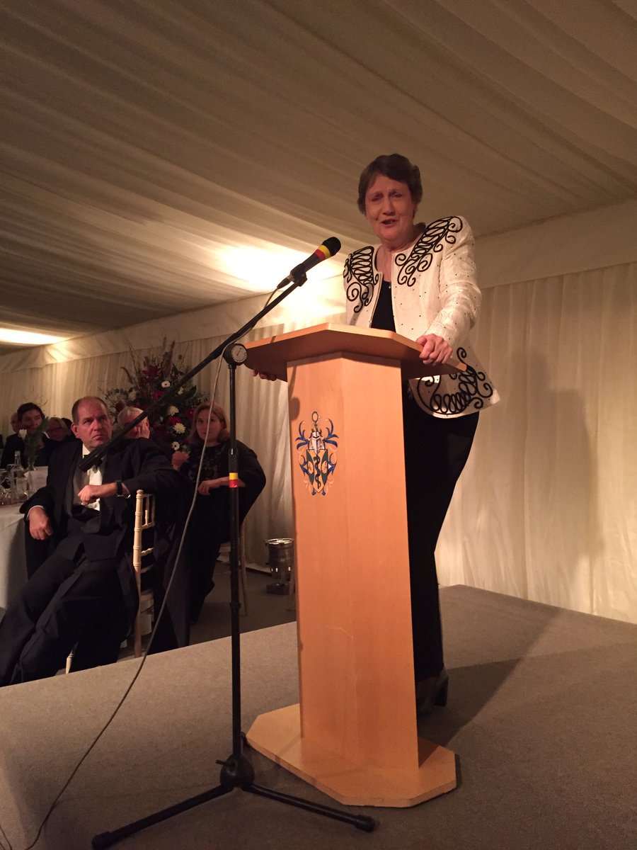 Foundation dinner <a href="/greentempleton/">Green Templeton College</a> College Oxford-awesome talk by <a href="/HelenClarkNZ/">Helen Clark</a> Need the global commitment to end inequity-Hope &amp; pragmatism