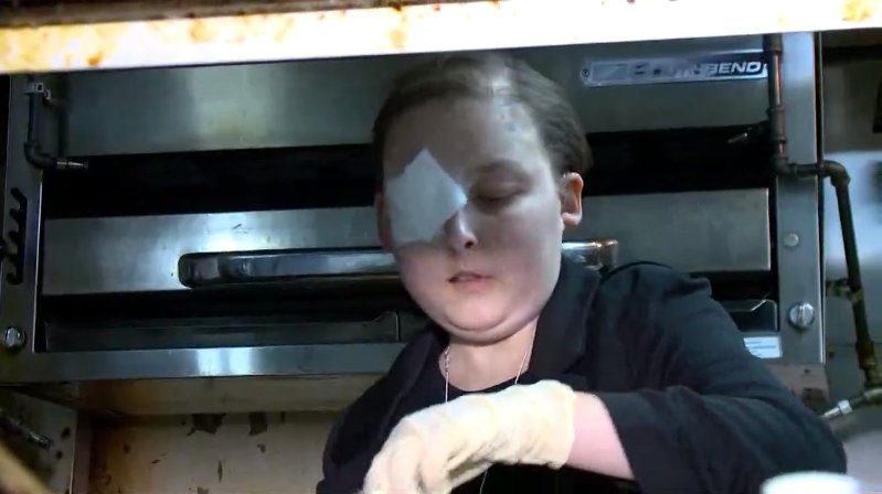 wkyc's tweet image. Young girl with cancer realizes dream to be 'Chef for a Day' on.wkyc.com/2g0rwfz