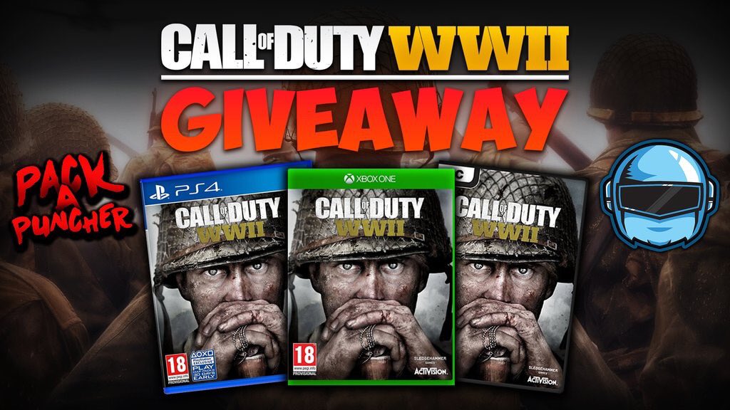 Omtrek chef Fabriek Pack A Puncher on Twitter: "I'm giving away a FREE copy of Call of Duty WWII! How to Enter: 1. Click this link: https://t.co/voF2ez8pBy 2. Complete entries 3. Done! https://t.co/xI1wr2Bkwa" / Twitter Omtrek chef Fabriek Pack A Puncher on Twitter: "I'm giving away a FREE copy of Call of Duty WWII! How to Enter: 1. Click this link: https://t.co/voF2ez8pBy 2. Complete entries 3. Done! https://t.co/xI1wr2Bkwa" / Twitter