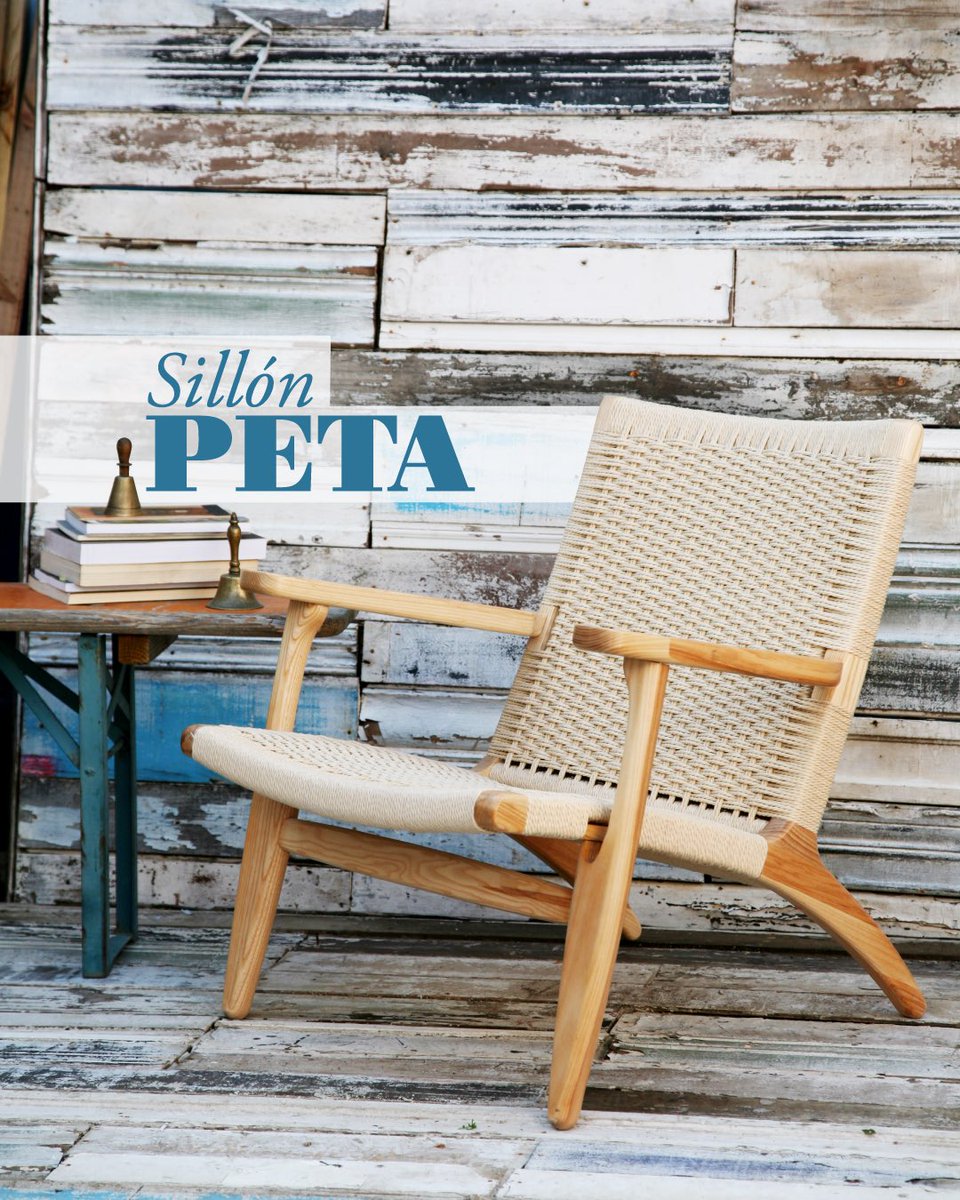 Sillón peta natural,  combina la belleza de diseño simple con la comodidad suprema. Antes $240.000, Ahora $219.000.
tpd.cl/producto/sillo…