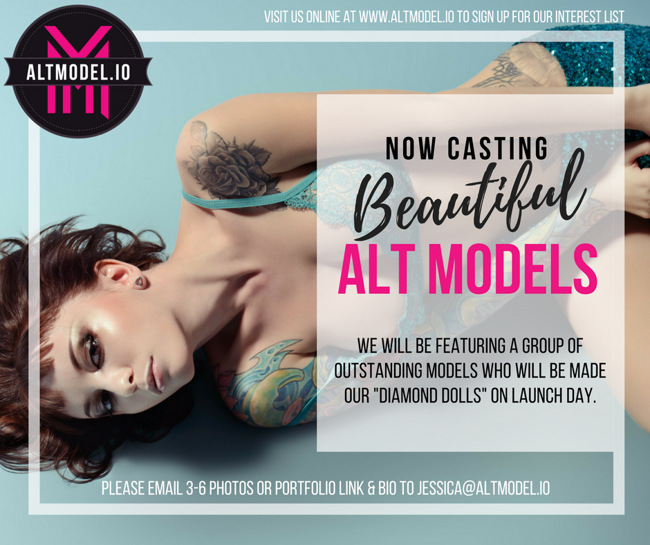 #Castingcall Altmodel.io is looking for their new Diamond Dolls! If you are an Alt Model, submit to jessica@altmodel.io. #likeandshare