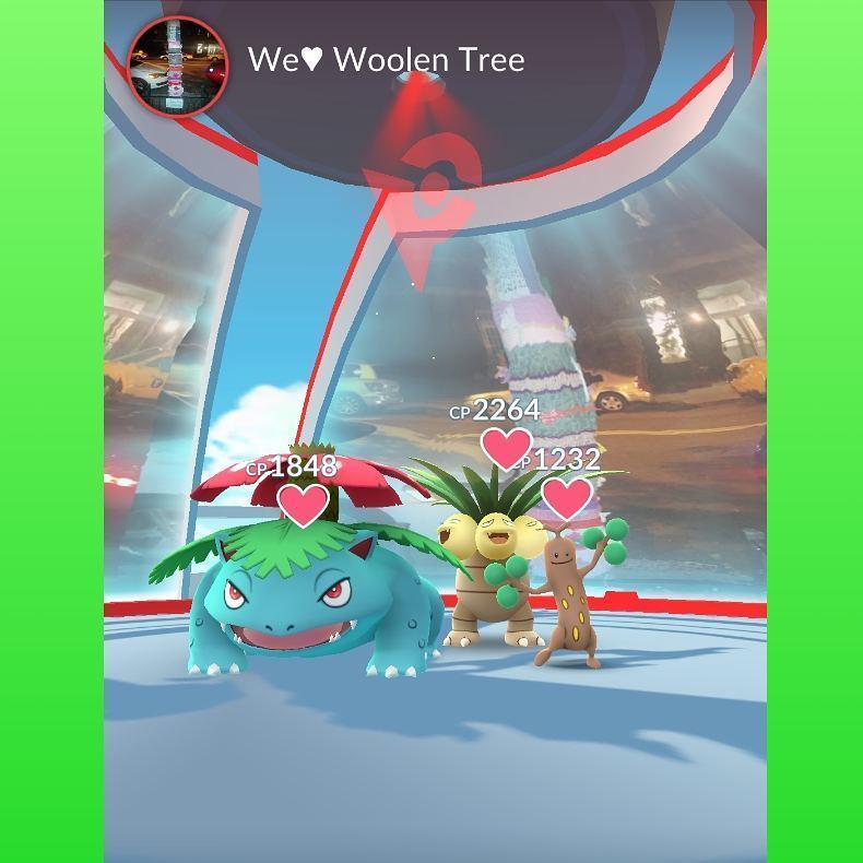 totalmonsense's tweet photo. Tree theme at the Woolen Tree. #pokemongo #themegym #treetheme https://t.co/y2Yf0UfeZn