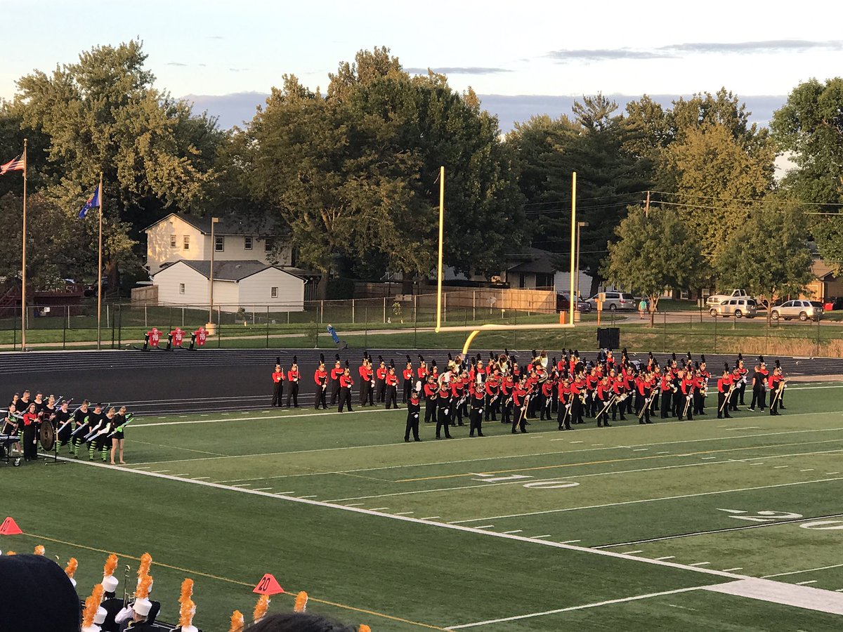 Urbandale marching invitational. Go Marching Wildcats.