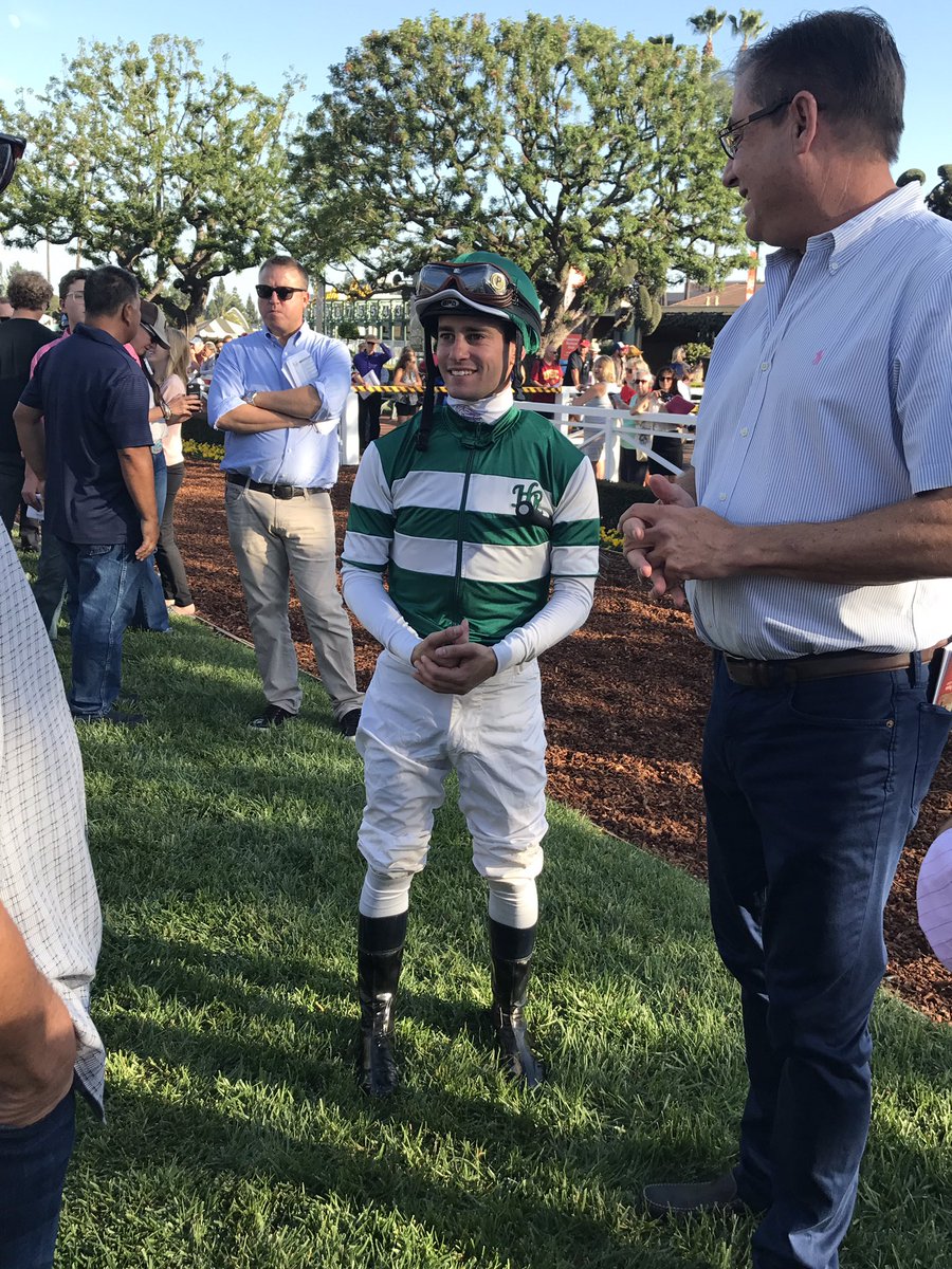 sadlerracing's tweet photo. #winandyourin #curlinrules #SantaAnitaPark #hronisracing #flavinpratt https://t.co/ckNKN8QbV9