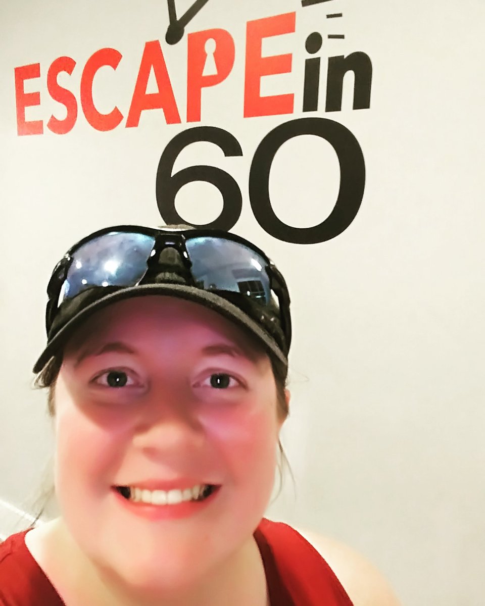 mcain1813's tweet photo. Ready to escape prison with my ladies!! (And brothers 😀) #EscapeIn60 #EscapeCharleston https://t.co/ncRZr62ocd