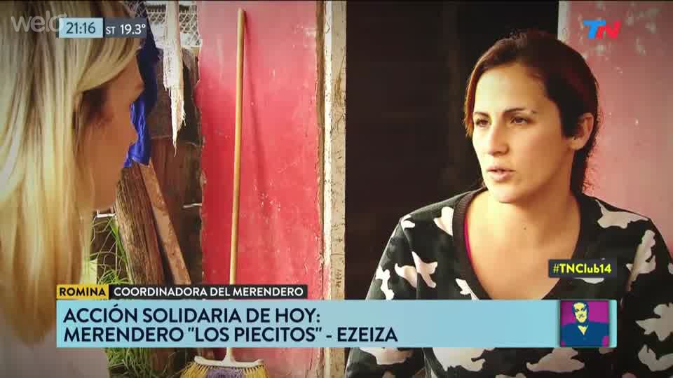 Para ayudar al merendero "Los Piecitos" llamar al 1565533828 / 1535016930 <a href="/TNClub14/">Club 14</a> #TNClub14