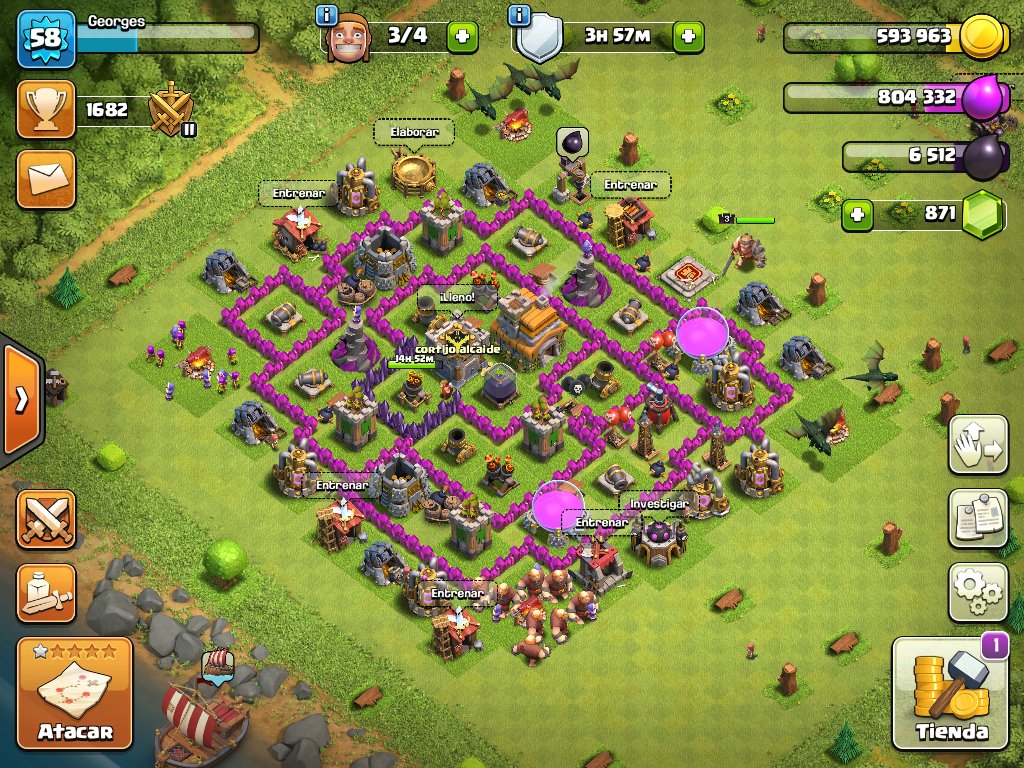 ThisGeorges's tweet photo. @ClashofClans Excuse me, the last update supposed to have improved the search war, since that day I touch mirrors much more advanced that me https://t.co/0QXCJUqA4F