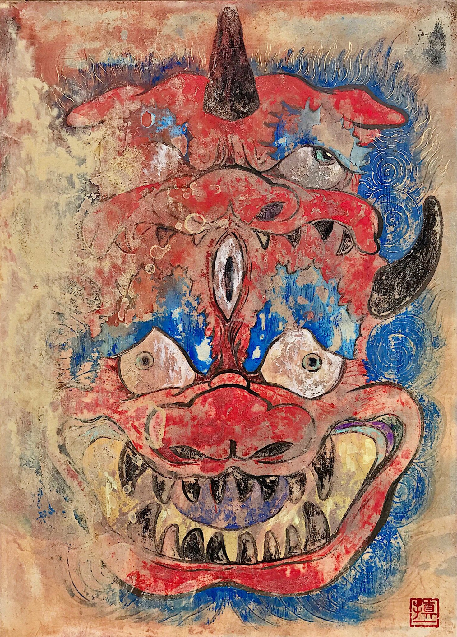 男の子向けプレゼント集結 鬼神・絵画原画日本画 絵画 - powertee.com 男の子向けプレゼント集結 鬼神・絵画原画日本画 絵画 - powertee.com