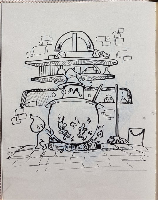 #inktober Day 1! Gonna draw random adventures of my two dude bros :D
#inktober2017 