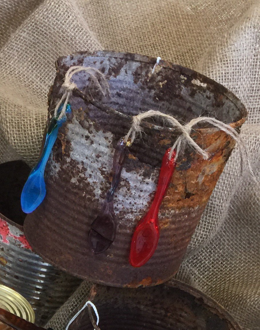 all_achieve's tweet photo. @ComEdLewisham  Last chance, glass decorative spoons by Hannah Moss @CorbettLibrary #catfordartstrail https://t.co/k7Zo2QbZ2u