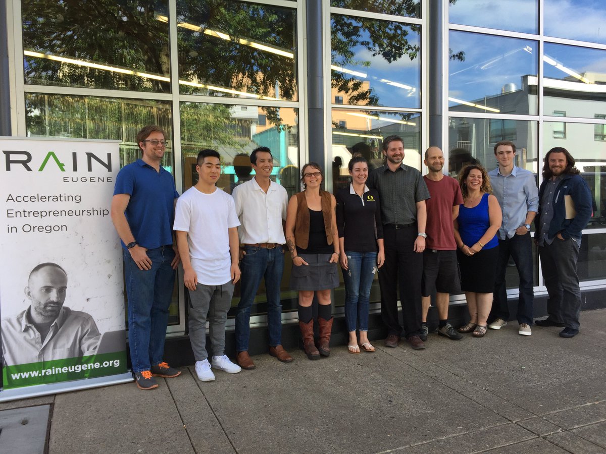 This awesome group of entrepreneurs are going to get up on stage in front of 500 people. Are you registered?  eventbrite.com/e/rain-eugene-…