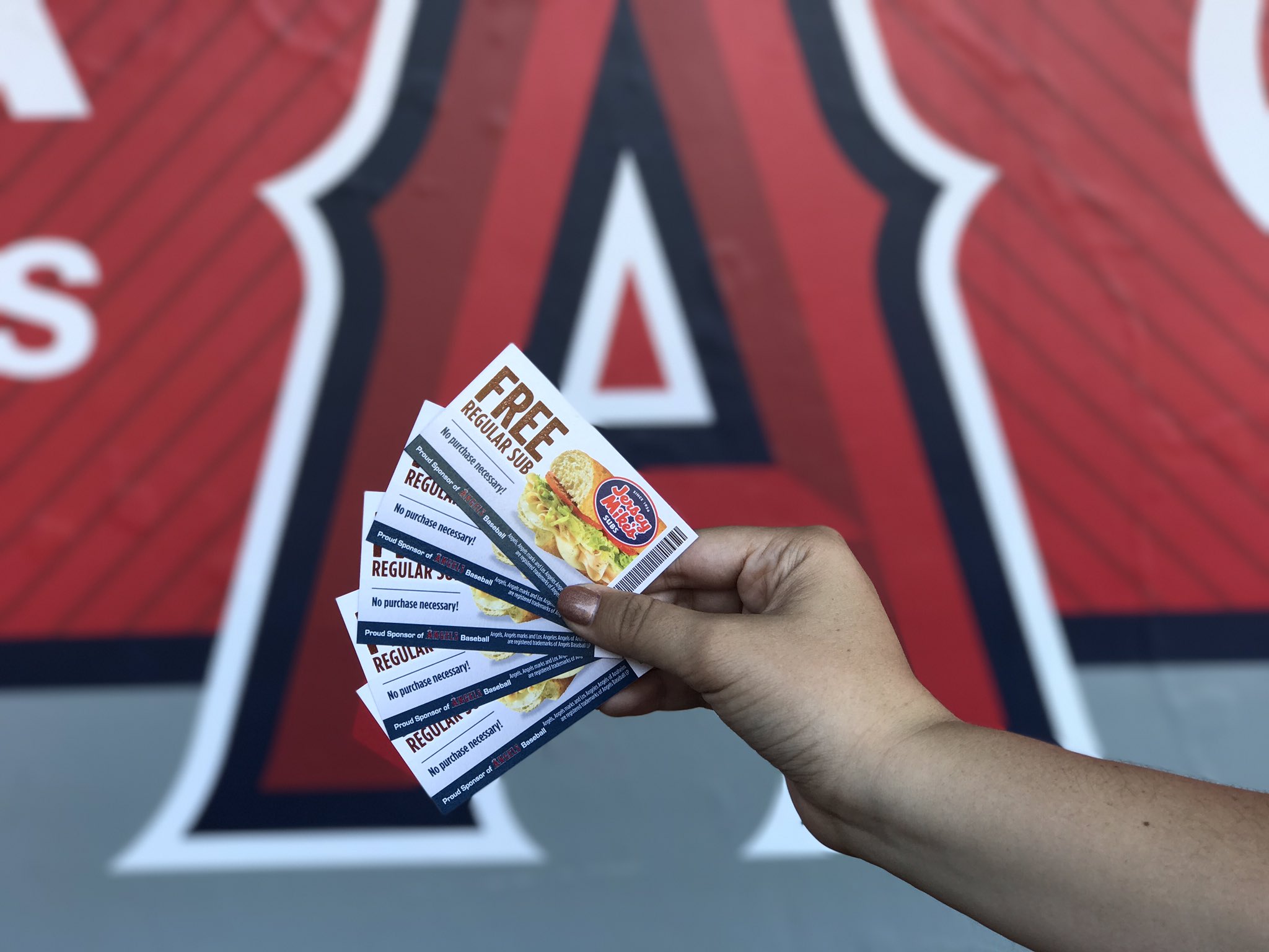 Angels jersey mike's sale
