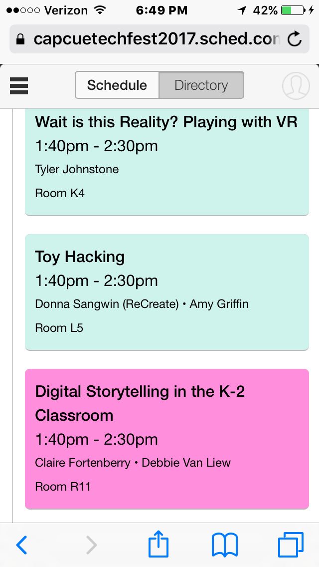 dvanliew62's tweet photo. Day full of fun, presenting and learning @capcue @Claireteach1 @RocklinUSD #rusdproud https://t.co/38E4Eq5jGT