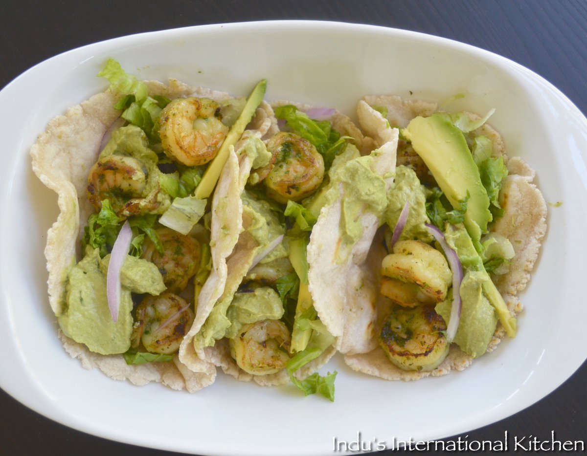 indushyju's tweet photo. Cassava flour has brought tacos back into my life! - try these Paleo shrimp tacos made from scratch! #grainfreetacos https://t.co/tmCtiZ66FD https://t.co/Y5c2hkbxdy