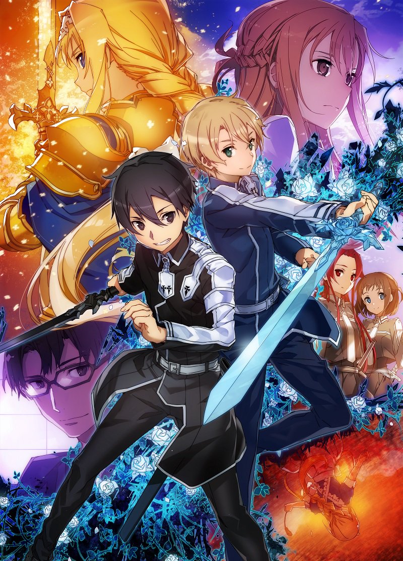 アニメ ソードアート オンライン 公式 Sao アリシゼーション アニメ化決定 原作イラストレーターabecによるティザービジュアルと キャスト情報が解禁となりました キリト 松岡禎丞 アスナ 戸松 遥 アリス 茅野愛衣 ユージオ 島﨑信長