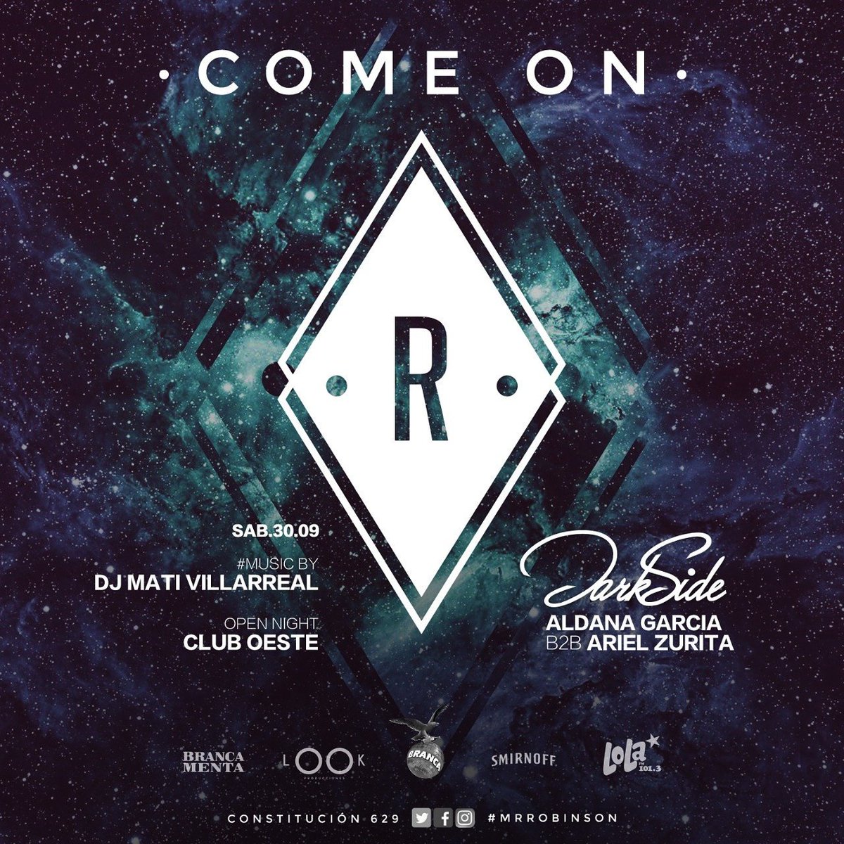 MrRobinsonClub's tweet photo. NOS VEMOS EN UN RATO!! AL MAL TIEMPO UN TERRIBLE MR ROBINSON https://t.co/GuaaqJh1N3