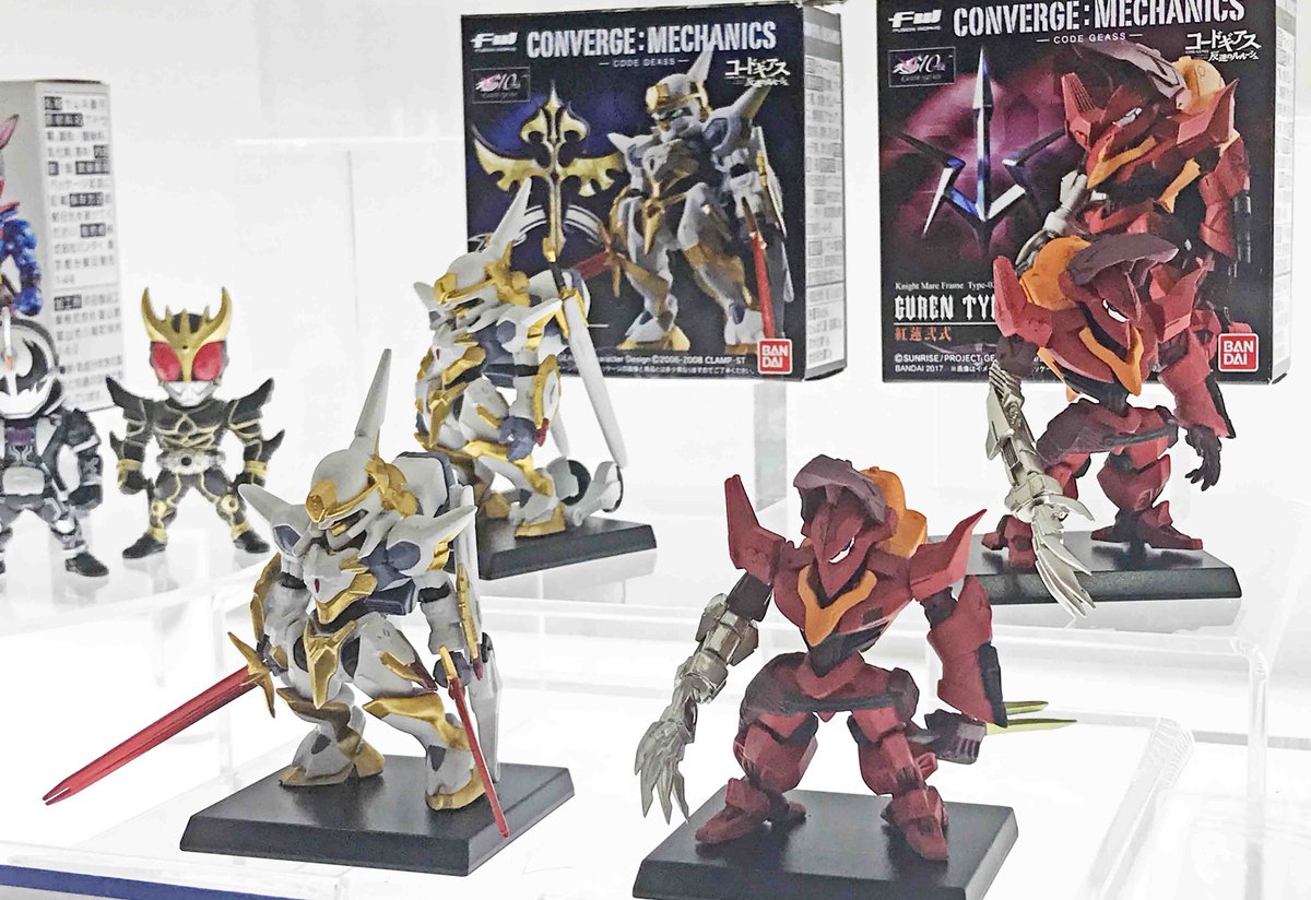 ホビーショー食玩情報！ FW CONVERGE メカニクス第1弾10月発売のコード