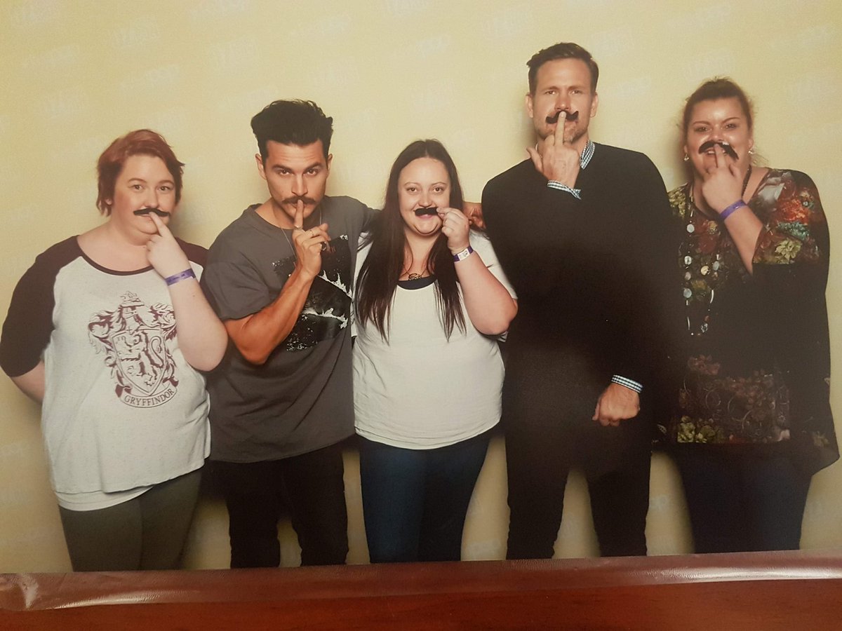 Michaelsmousta2's tweet photo. Michael's Moustache fan club! @KeikaAnn, @mkmalarkey, @susangreenhedg1, @ImMatthew_Davis &amp; @AleishaSchroder. #Squad #MichaelsMoustache https://t.co/5j312O1EJK