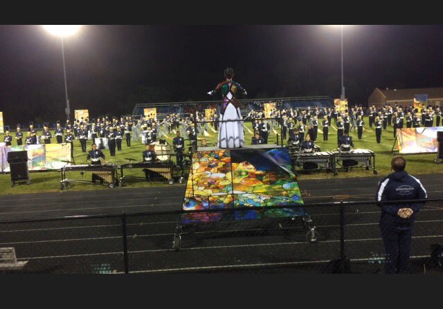 JohnChampeHS's tweet photo. The Marching Knights took 2nd place @ Millbrook invitational of 23 bands winning best music &amp; best color guard! @phillionce @JCHSHYPESQUAD https://t.co/3cjdRyQkqv