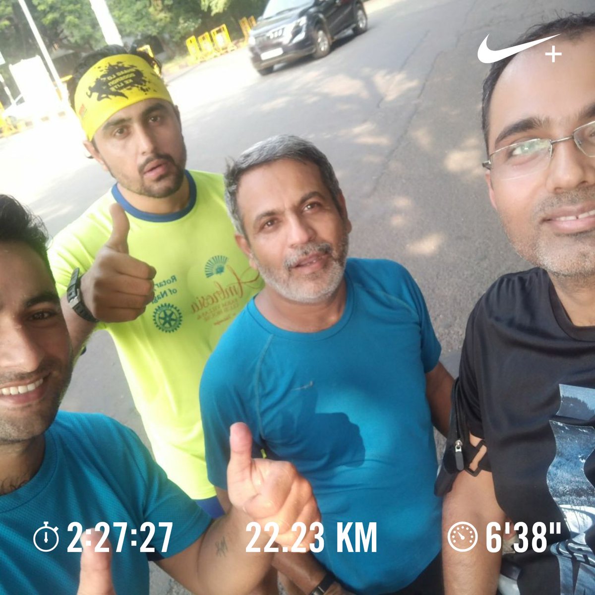 kamalwaswani's tweet photo. #breakingfour
#tmm2018 
#nagpur
#orangecityrunners
#running
#nikeplus
@ocrnagpur
@dholiamahendar https://t.co/7pxz39QXC1