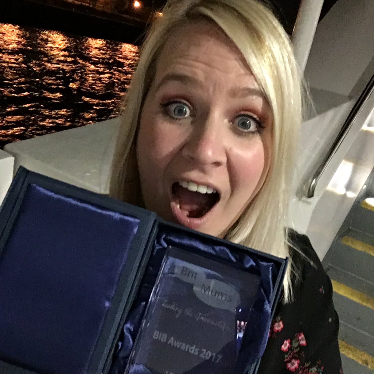 brummymummyof2's tweet photo. Thanks for the Best Video last night @BritMums. Proof you can still be yourself (in my case a total d*ck) and win awards πβ€οΈπ #BMLive17 https://t.co/iZQNYJ5Zfq