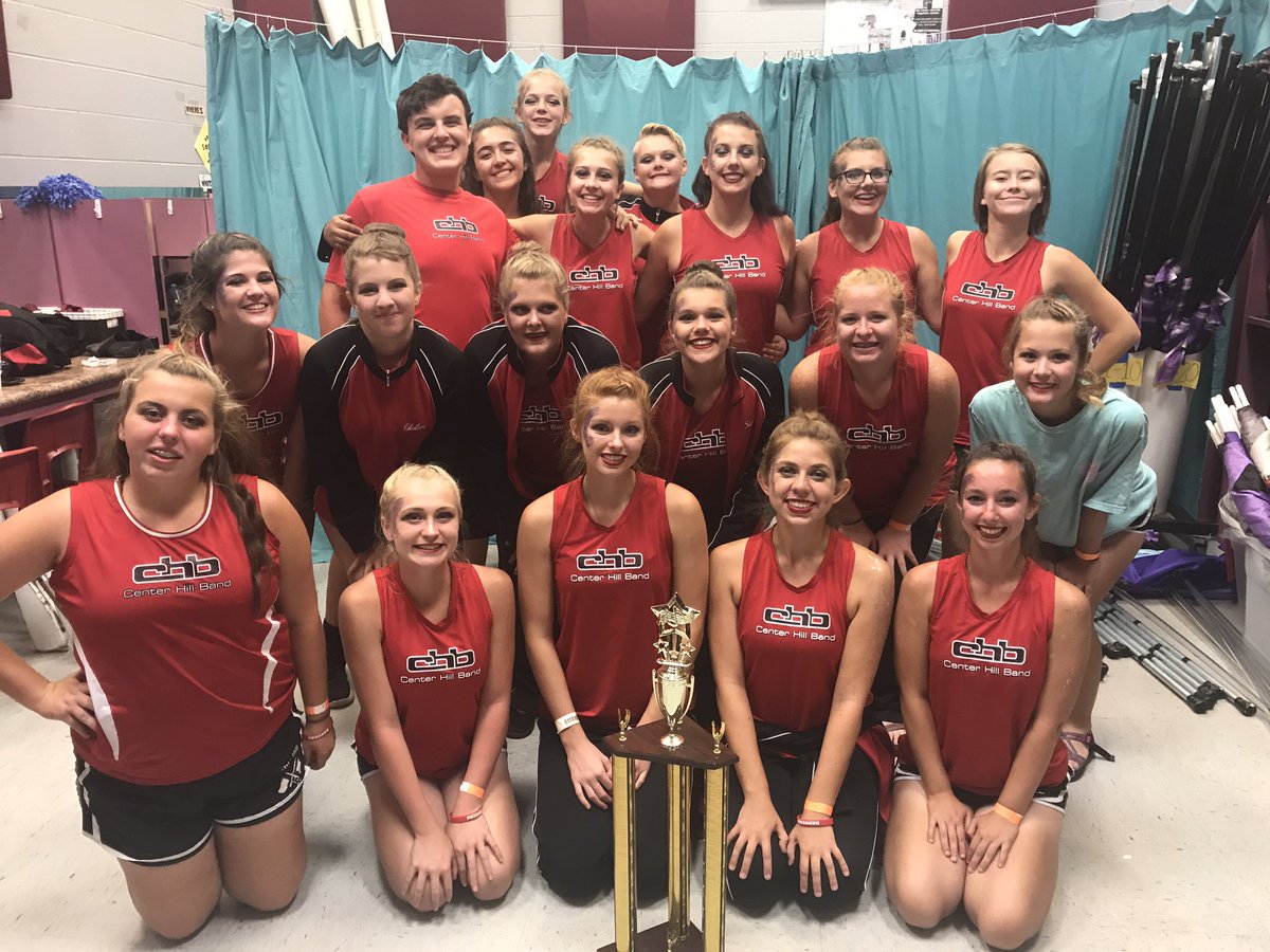 Mrs_Caffee's tweet photo. 1st place in our division and it feels so good!! So stinking proud of you guys! #chhs #colorguard https://t.co/xDZ31DOCGH