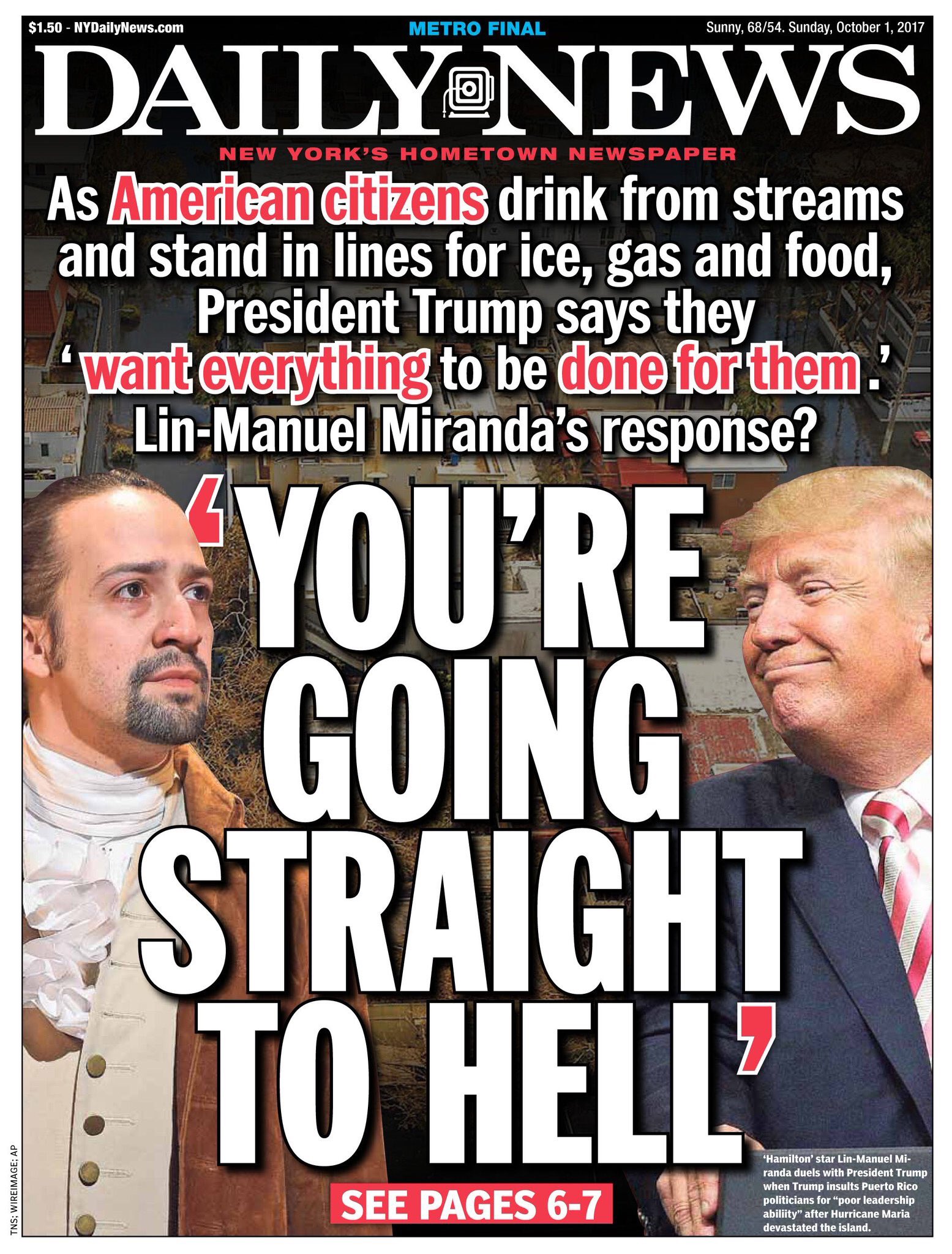 Lin-Manuel Shows Disrespect