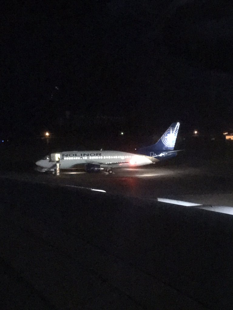 HyperKnut's tweet photo. #AF66 first jet to passengers off Goose Bay arrived. https://t.co/9KMunfwSzW