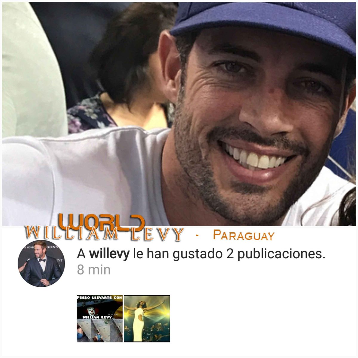 WLWParaguay's tweet photo. #Collage3 โก๏ธ Actividades de @willylevy29 en Instagram HOY โคโคโค https://t.co/Hxbpbny2fy