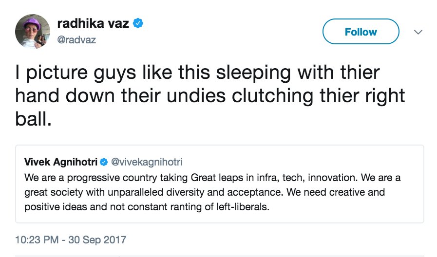 smitabarooah's tweet photo. When men write this kind of filth,they get slammed for sexism &amp; abuse,&amp; rightly so.
When women write this,it's "feminism" &amp; hip. #Duplicity https://t.co/ZxW9BODfKB