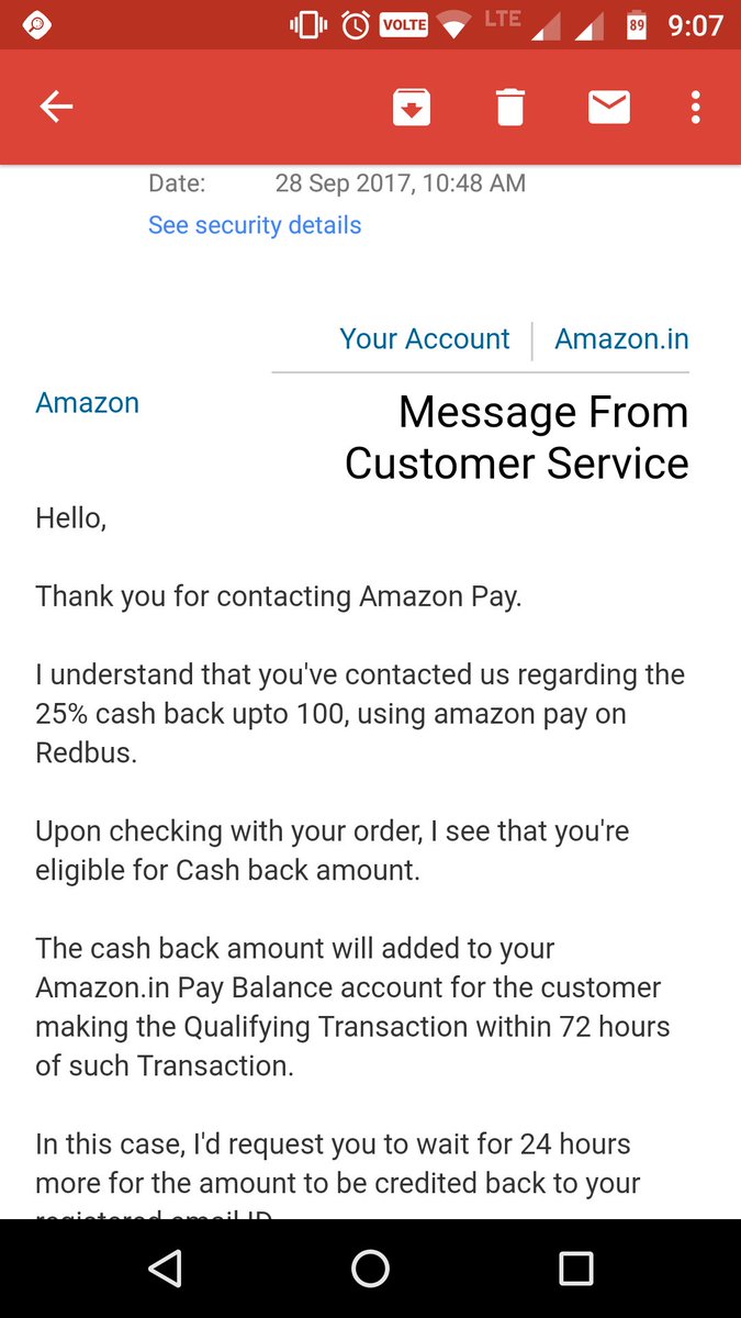 the_mants's tweet photo. @amazondeals @amazonIN @amazonpay #stillnocashback #6daysposttransaction #fakepromises #stuckmoney #3daysfromlastcommit @JeffBezos https://t.co/umTzfcOn8j