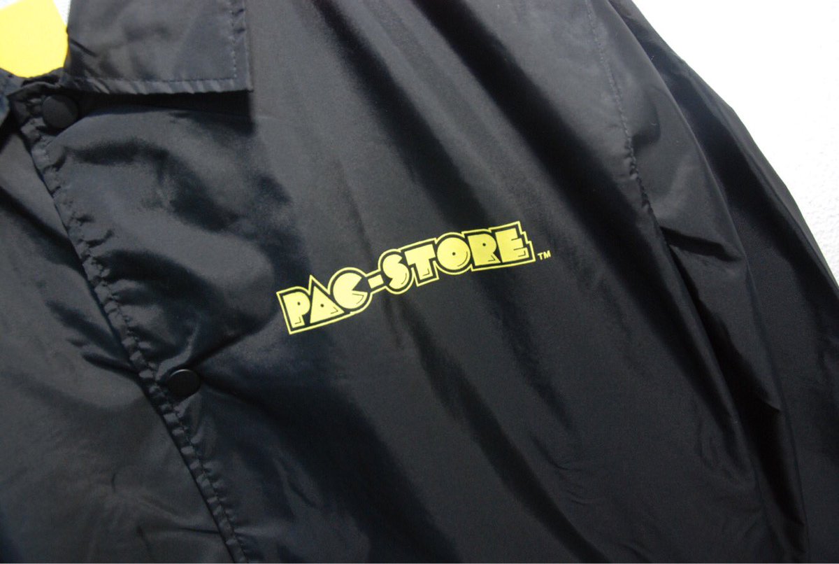 pac_store's tweet photo. NEW ITEM
✔️PAC-STORE COACH JACKET ¥10,000
#shibuya109 #pacstore #pacman #pizza #coachjacket #fashion https://t.co/9tcWBSwRCB