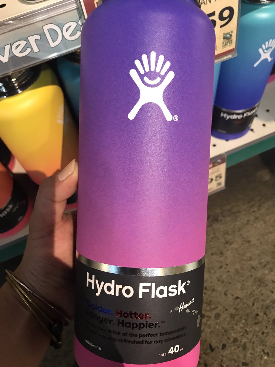 Michiko V Twitter ハイドロフラスクのハワイ限定バージョン早々にゲット これ日本でも人気出るだろうなぁ 購入代行承ります 笑 Hydroflask ハイドロフラスク ハワイ限定