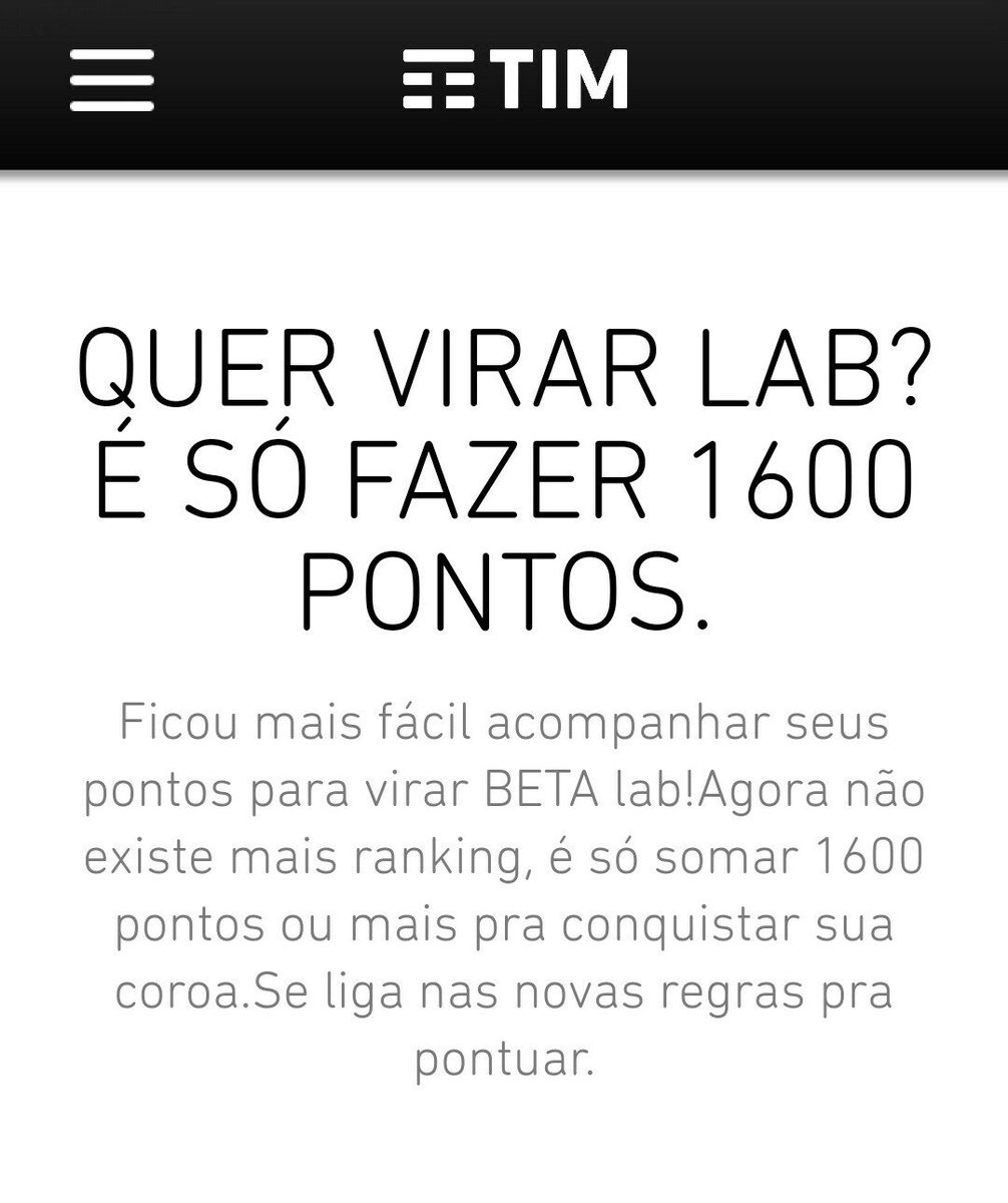 Já tá valendo! Confiram as novas regras para se tornar Lab! E aí, gostaram da novidade? #BetaQuerLab  #ParceirosBeta