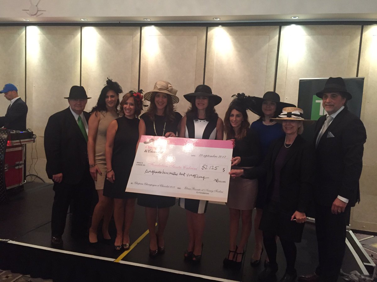 Chapeau, Champagne &amp; Chocolat 1st edition a proud success! Merci TD et Merci a tous pour votre soutien! <a href="/elenarizzuto_TD/">Elena Rizzuto_TD</a> @SylvieDemers_TD