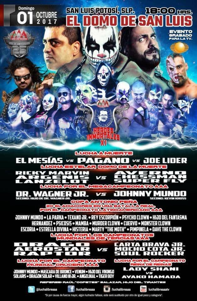 martincasaus's tweet image. I'm in San Luis Potosi, Mexico for @luchalibreaaa! Come play! 

#martythemoth @martincasaus #luchaunderground @AAALucha @luchalibreaaaJP