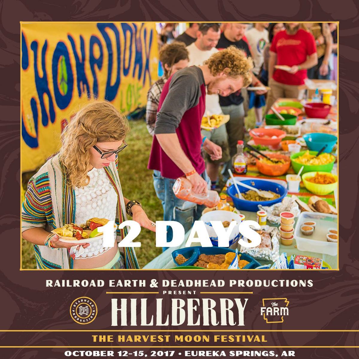 12 Days until #Highberry2017 Y'all don't forget your Chompdown! donation and remember...you go to the front of the line if you bring food!