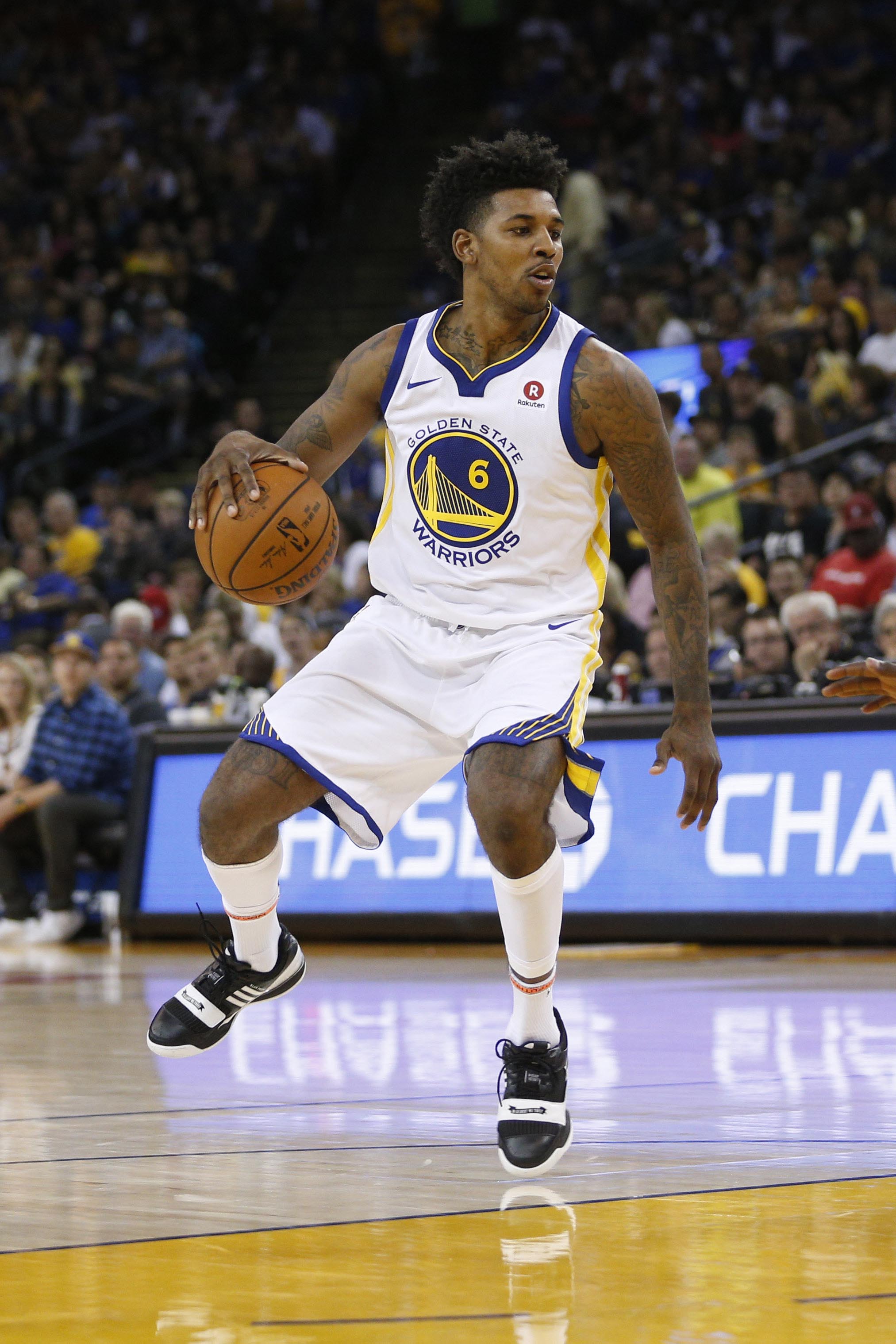 B R Kicks on X Nick Young in the Black President adidas TS Lightswitch Gil II Zero from Gilbert Arenas tonight vs. Denver https t WMVq8glAd5 X